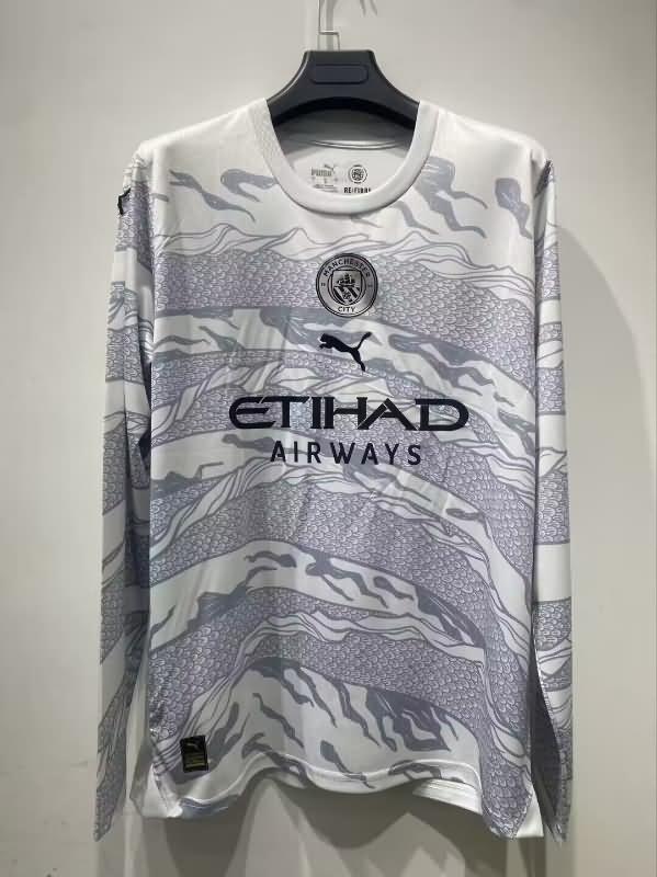 AAA(Thailand) Manchester City 23/24 Special Long Sleeve Soccer Jersey
