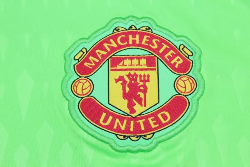 AAA(Thailand) Manchester United 23/24 Goalkeeper Green Soccer Jersey