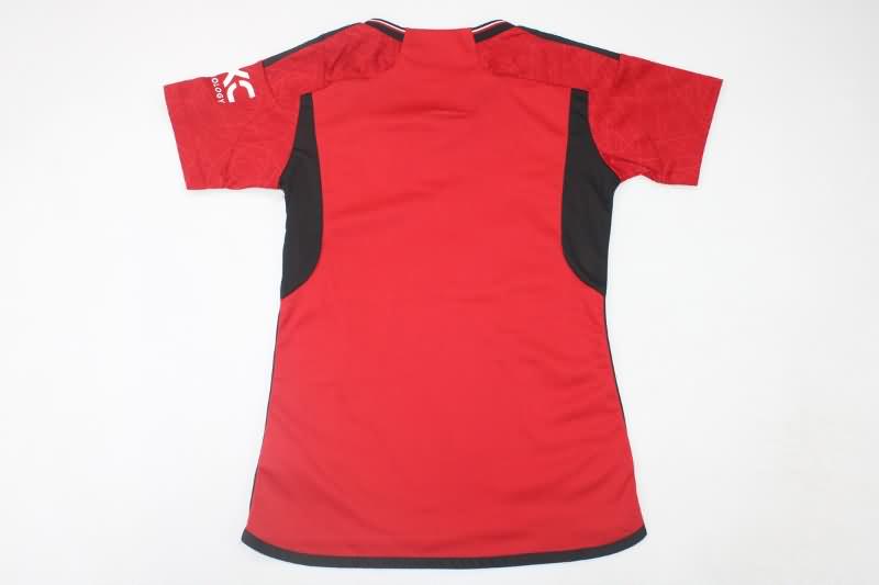 AAA(Thailand) Manchester United 23/24 Home Women Soccer Jersey