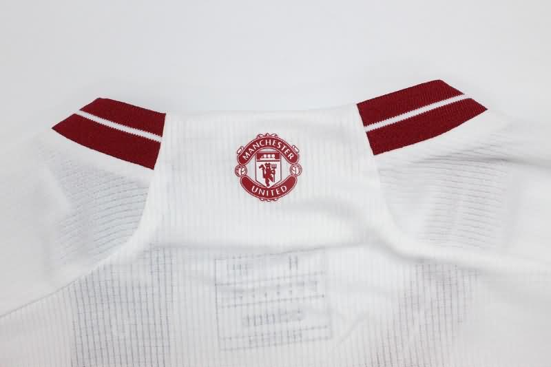 AAA(Thailand) Manchester United 23/24 Third Long Sleeve Soccer Jersey