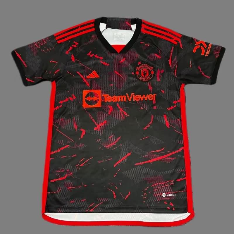 AAA(Thailand) Manchester United 23/24 Training Soccer Jersey 04