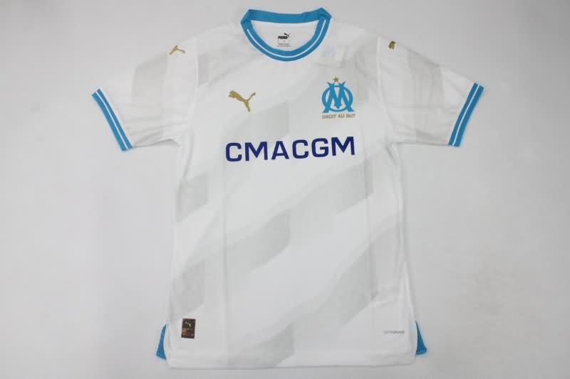 AAA(Thailand) Marseilles 23/24 Home Soccer Jersey (Player)