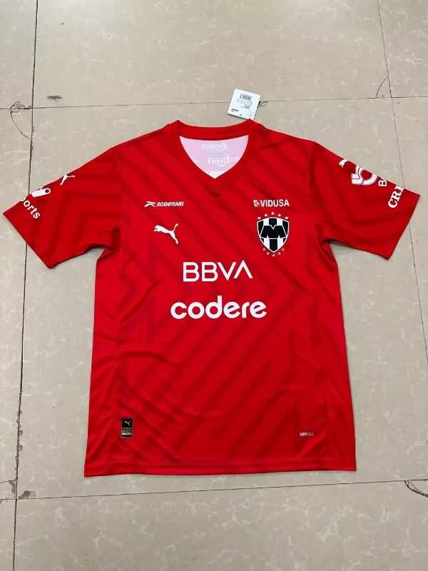 AAA(Thailand) Monterrey 23/24 Red Soccer Jersey
