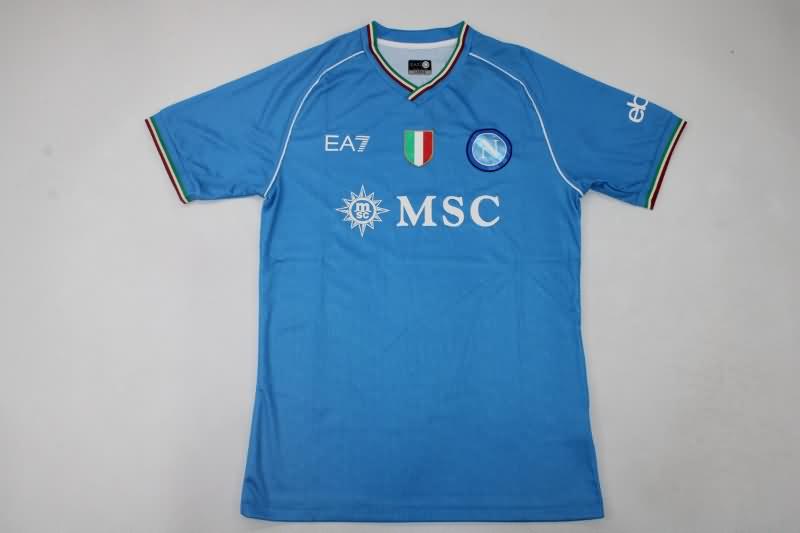AAA(Thailand) Napoli 23/24 Home Soccer Jersey (Player)