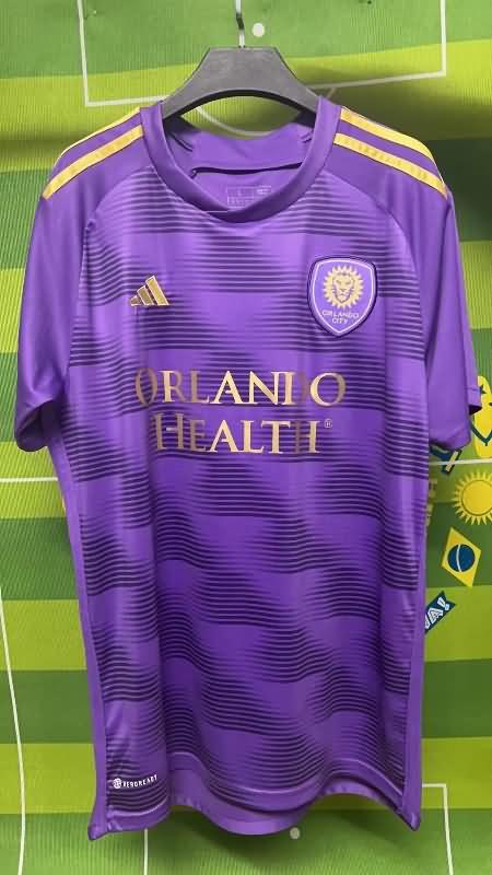 AAA(Thailand) Orlando City 2023 Home Soccer Jersey