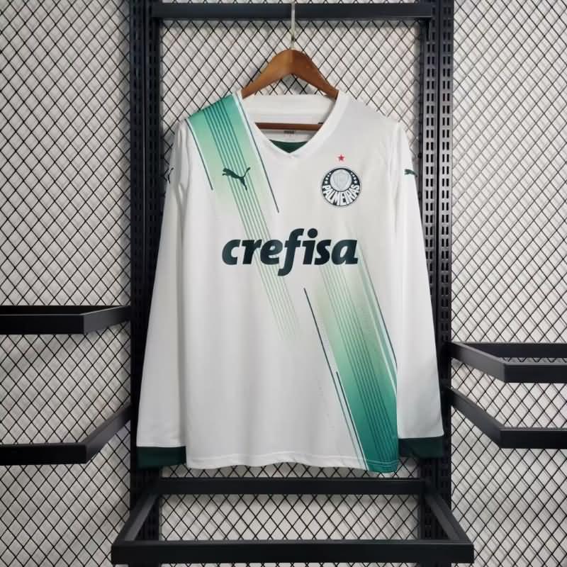 AAA(Thailand) Palmeiras 2023 Away Long Sleeve Soccer Jersey