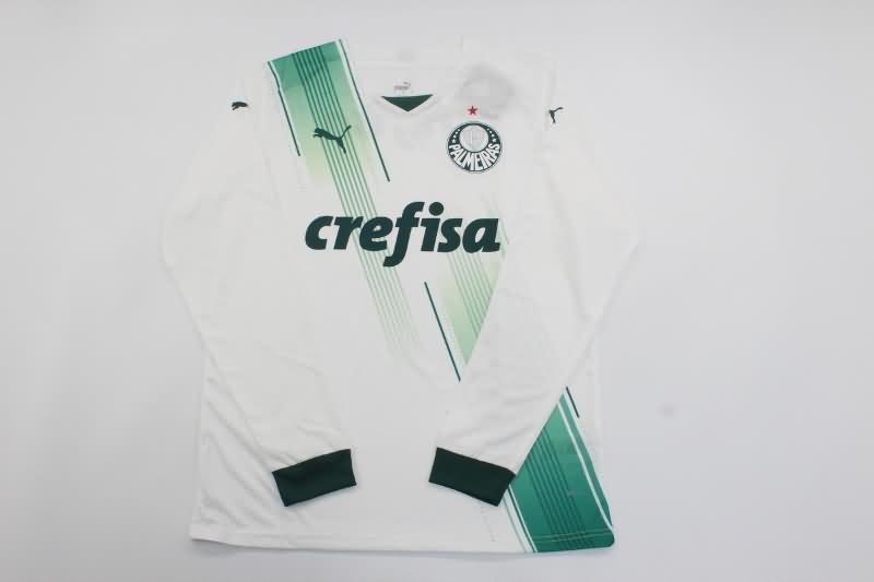 AAA(Thailand) Palmeiras 2023 Away Long Sleeve Soccer Jersey (Player)