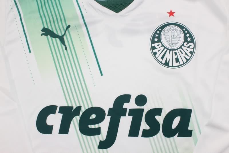 AAA(Thailand) Palmeiras 2023 Away Long Sleeve Soccer Jersey (Player)