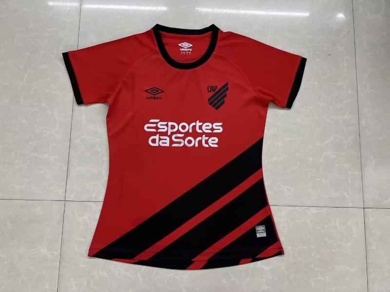 AAA(Thailand) Club Athletico Paranaense 2023 Home Women Soccer Jersey