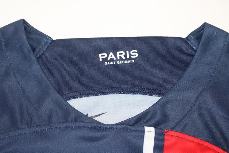 AAA(Thailand) Paris St German 23/24 Home Long Sleeve Soccer Jersey