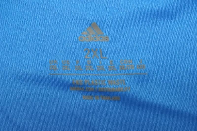 AAA(Thailand) Real Madrid 23/24 Goalkeeper Blue Soccer Jersey