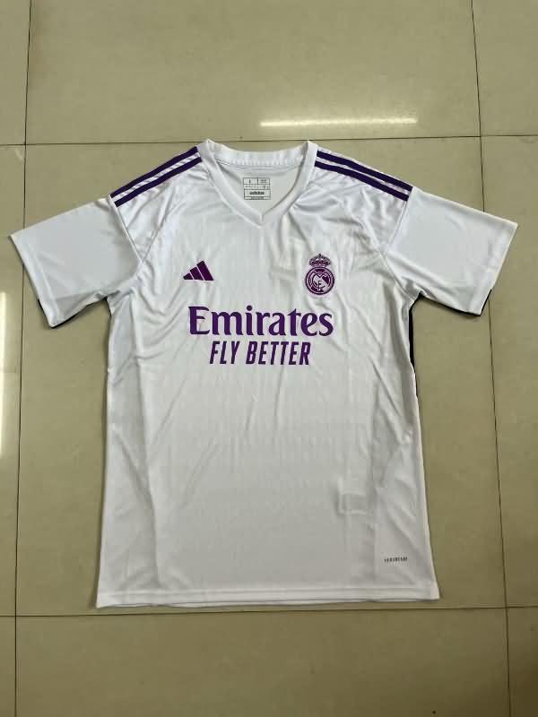 AAA(Thailand) Real Madrid 23/24 Goalkeeper White Soccer Jersey