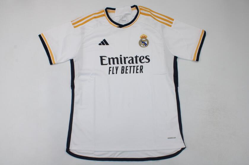 AAA(Thailand) Real Madrid 23/24 Home Soccer Jersey