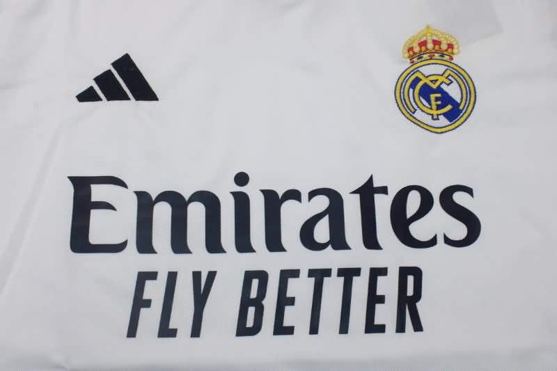AAA(Thailand) Real Madrid 23/24 Home Long Soccer Jersey