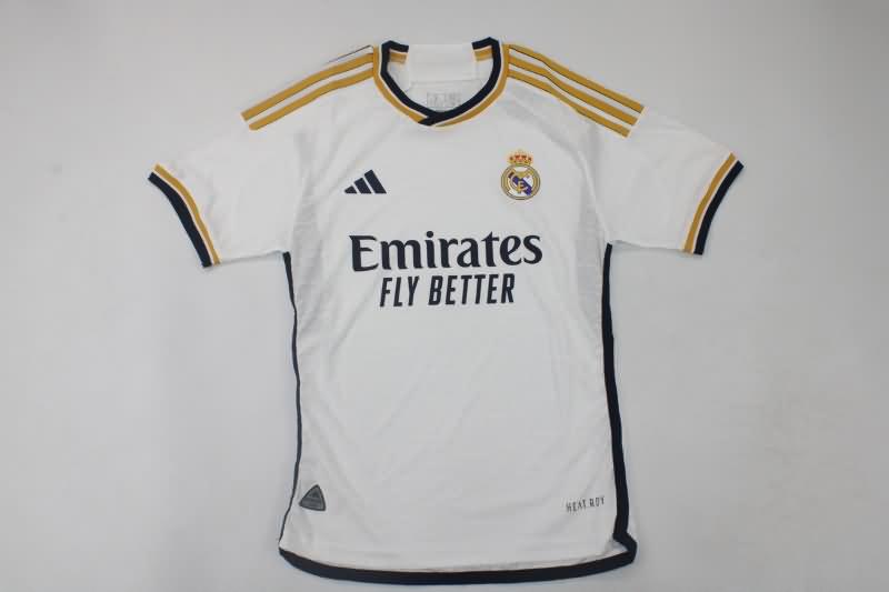 AAA(Thailand) Real Madrid 23/24 Home Soccer Jersey (Player)