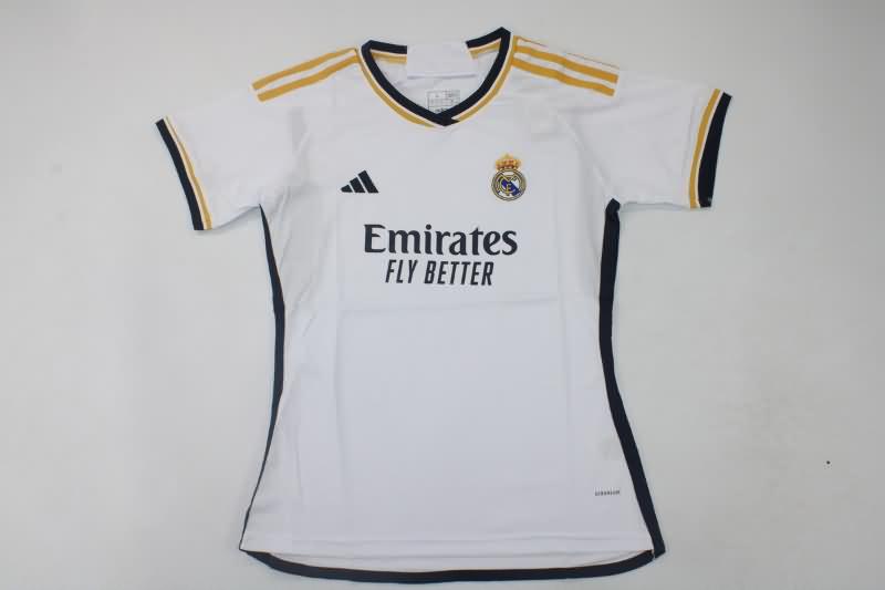 AAA(Thailand) Real Madrid 23/24 Home Wonam Soccer Jersey