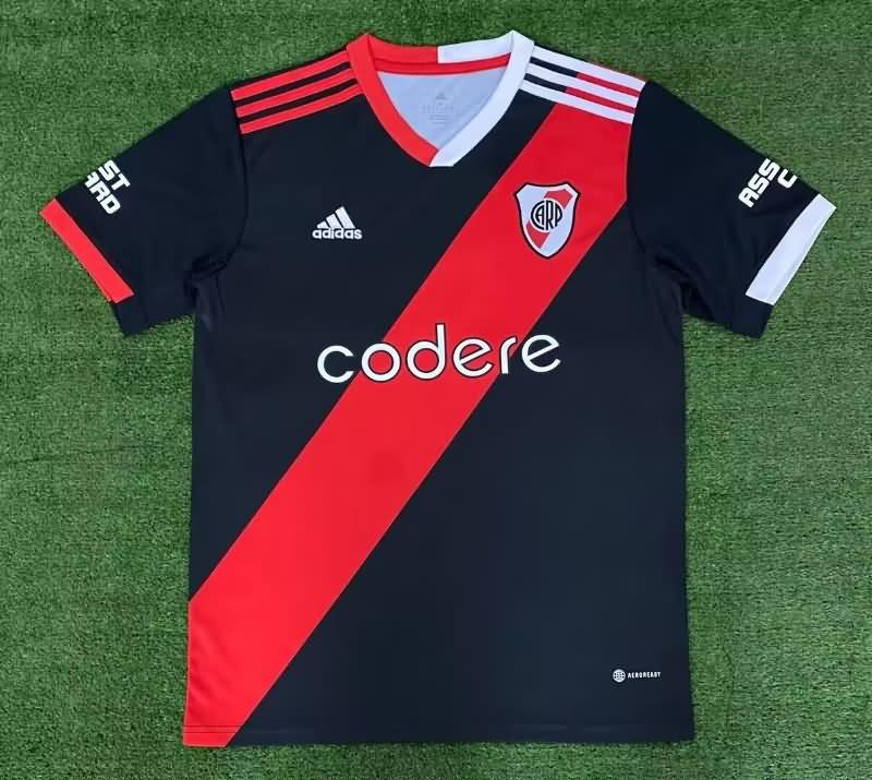 AAA(Thailand) River Plate 2023 Black Soccer Jersey