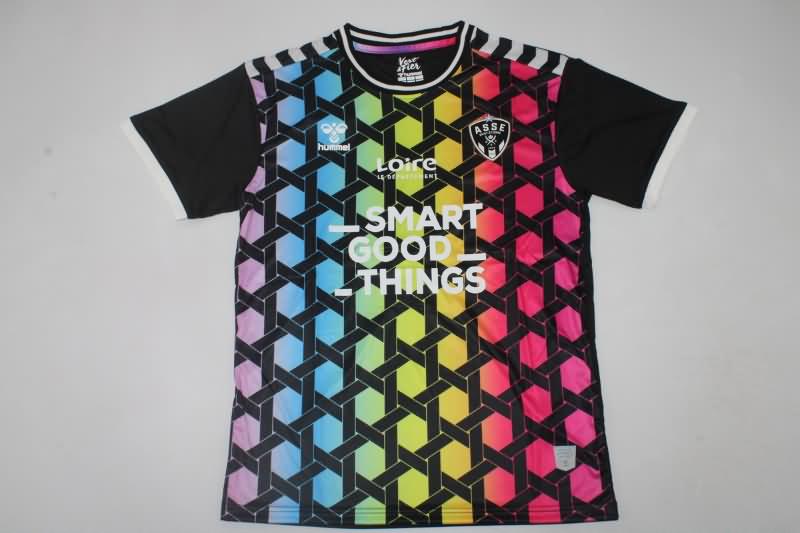 AAA(Thailand) Saint Etienne 23/24 Goalkeeper Colourful Soccer Jersey