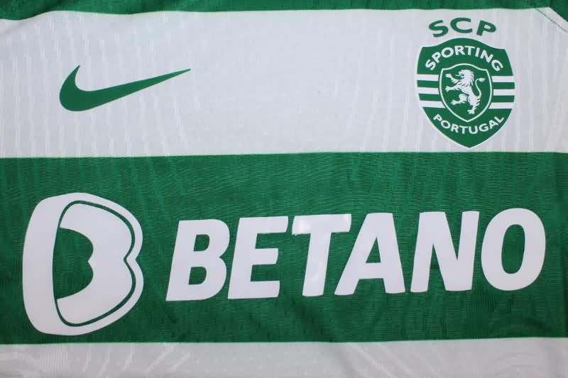 AAA(Thailand) Sporting Lisbon 23/24 Home Soccer Jersey (Player)