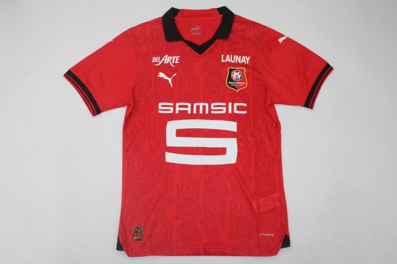 AAA(Thailand) Stade Rennais 23/24 Home Soccer Jersey