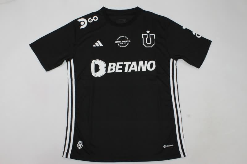 AAA(Thailand) Universidad Chile 2023 Black Soccer Jersey