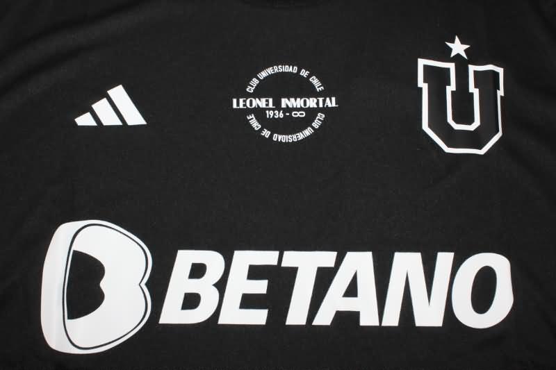 AAA(Thailand) Universidad Chile 2023 Black Soccer Jersey