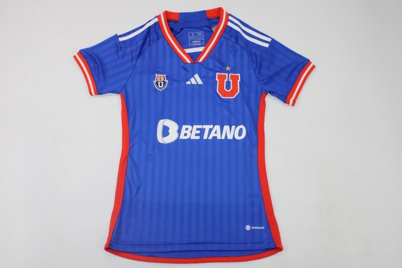 AAA(Thailand) Universidad Chile 2023 Home Women Soccer Jersey