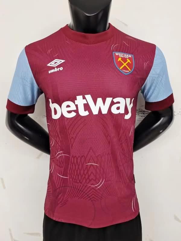 AAA(Thailand) West Ham 23/24 Home Soccer Jersey (Player)