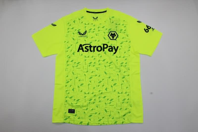 AAA(Thailand) Wolves 23/24 Goalkeeper Green Soccer Jersey