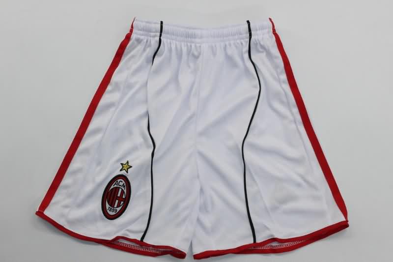 AC Milan 2006/07 Kids Away UCL Final Soccer Jersey And Shorts