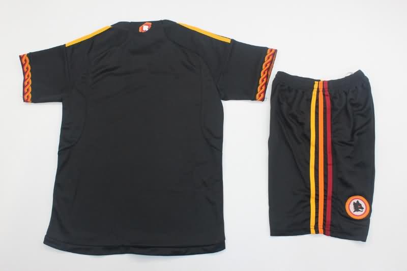 AS Roma 23/24 Kids Third Soccer Jersey And Shorts