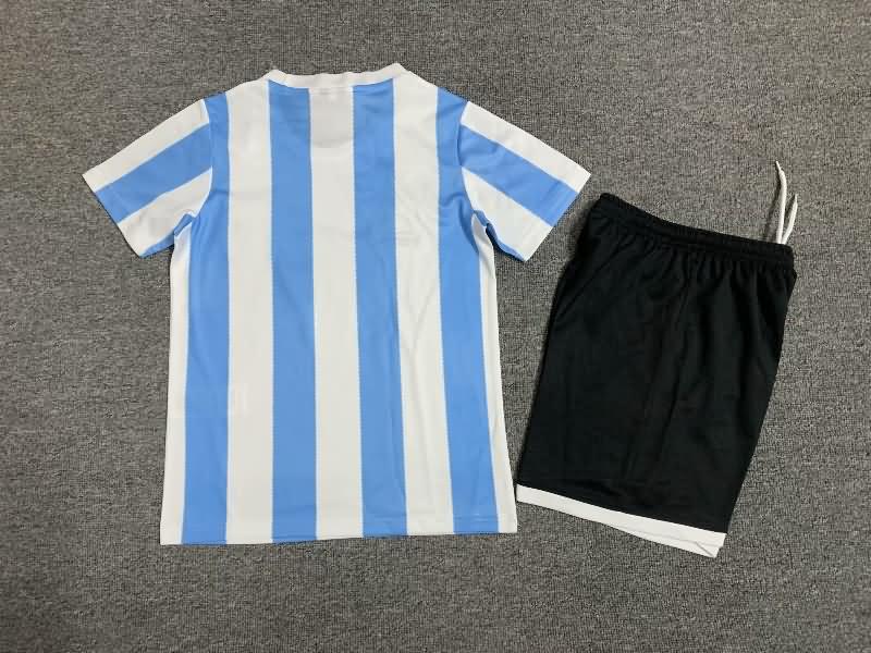 Argentina 1986 Kids Home Soccer Jersey And Shorts