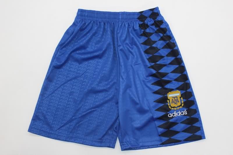 Argentina 1994 Kids Away Soccer Jersey And Shorts