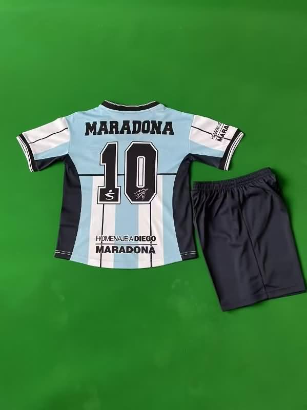 Argentina 2001 Kids Special Soccer Jersey And Shorts