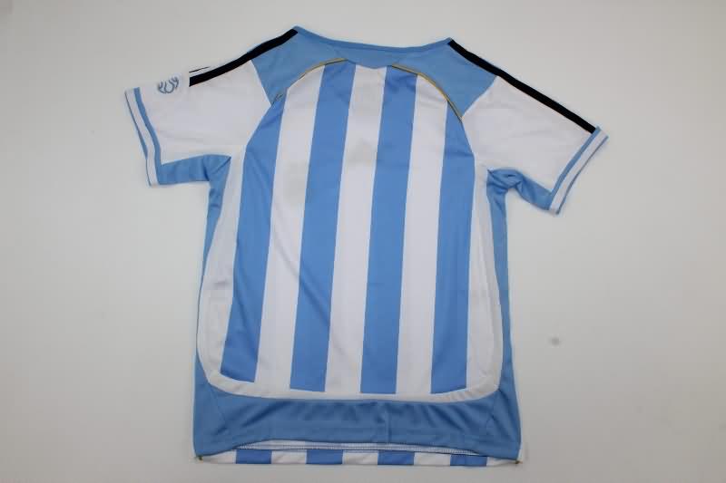 Argentina 2006 Kids Home Soccer Jersey And Shorts