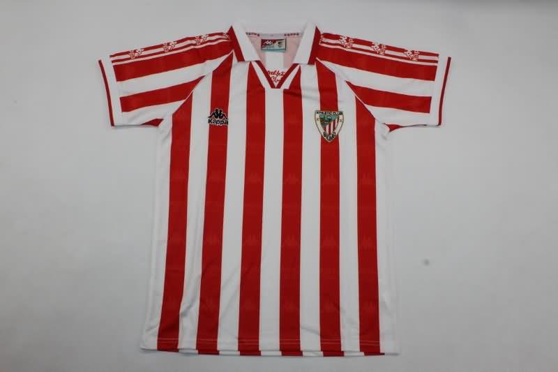 Athletic Bilbao 1995/97 Kids Home Soccer Jersey And Shorts