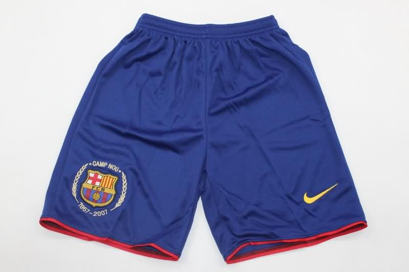 Barcelona 2007/08 Kids Home Soccer Jersey And Shorts