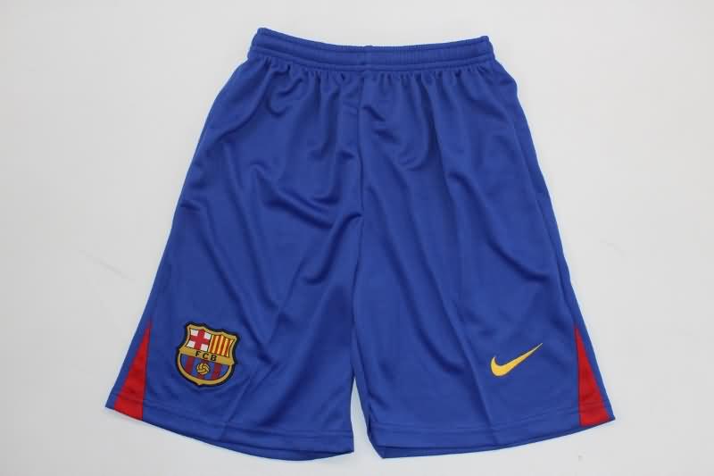 Barcelona 2008/09 Kids Home Soccer Jersey And Shorts