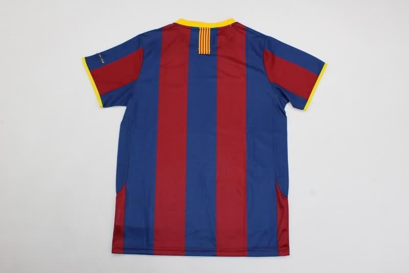 Barcelona 2010/11 Kids Home Soccer Jersey And Shorts