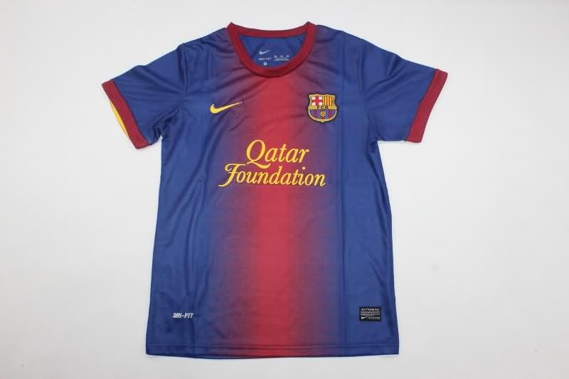 Barcelona 2012/13 Kids Home Soccer Jersey And Shorts