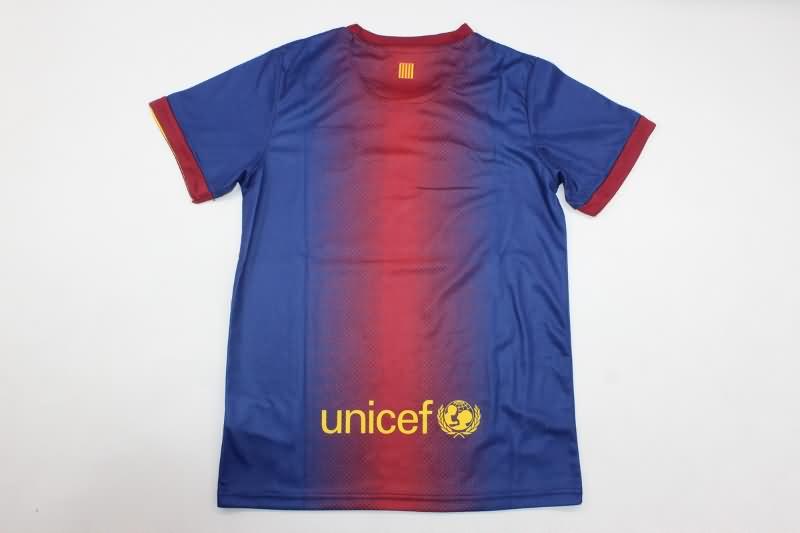 Barcelona 2012/13 Kids Home Soccer Jersey And Shorts