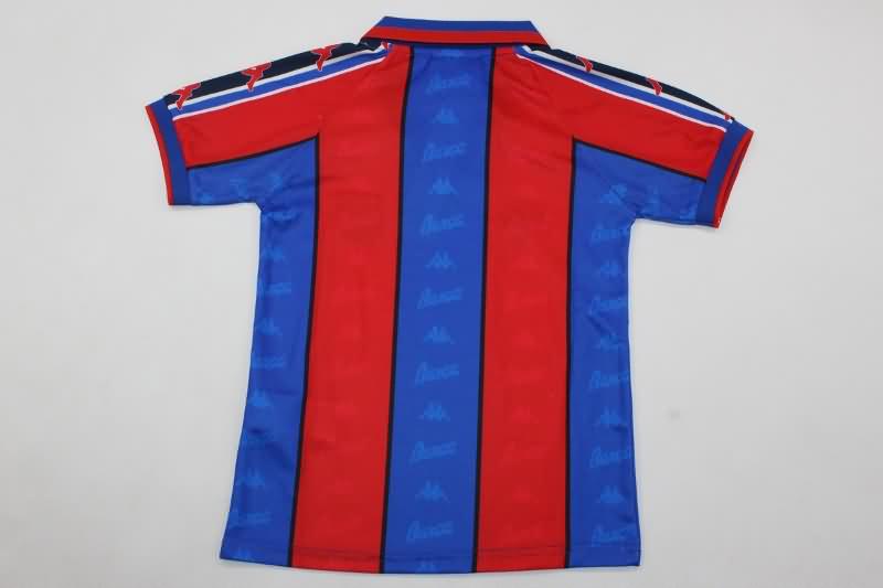 Barcelona 1996/97 Kids Home Soccer Jersey And Shorts