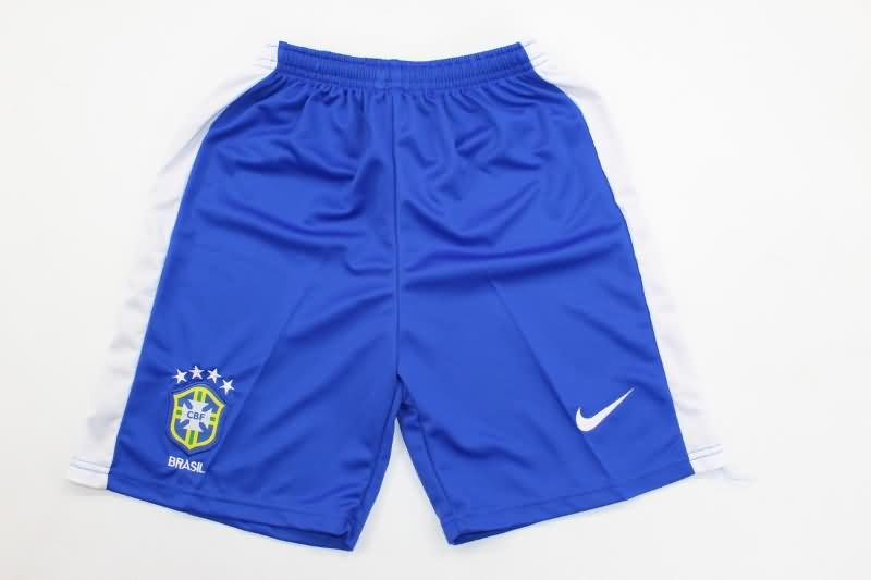 Brazil 1998 Kids Home Soccer Jersey And Shorts