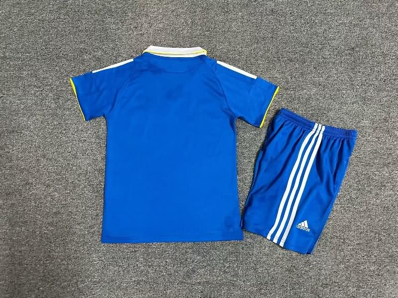 Chelsea 2007/08 Kids Home Final Soccer Jersey And Shorts