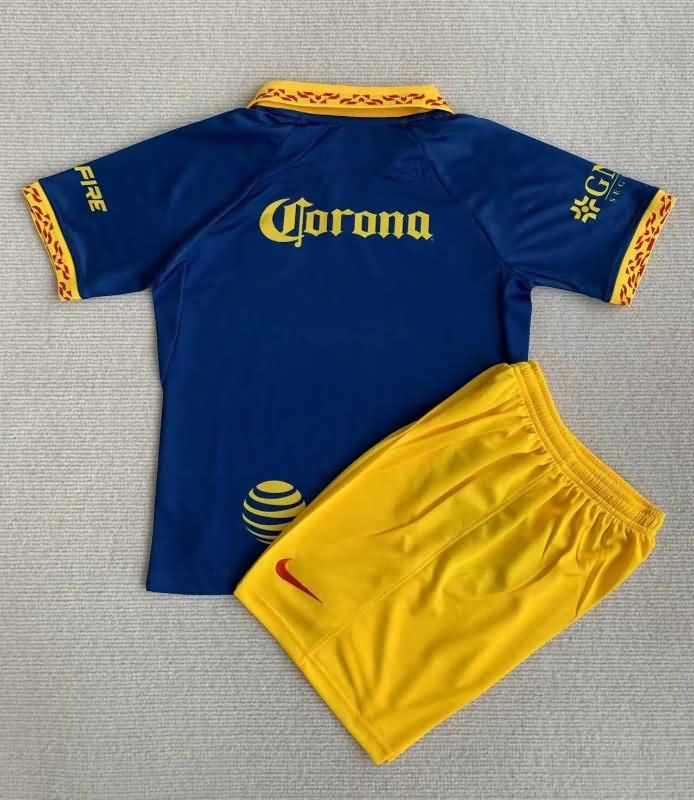 Club America 23/24 Kids Away Soccer Jersey And Shorts