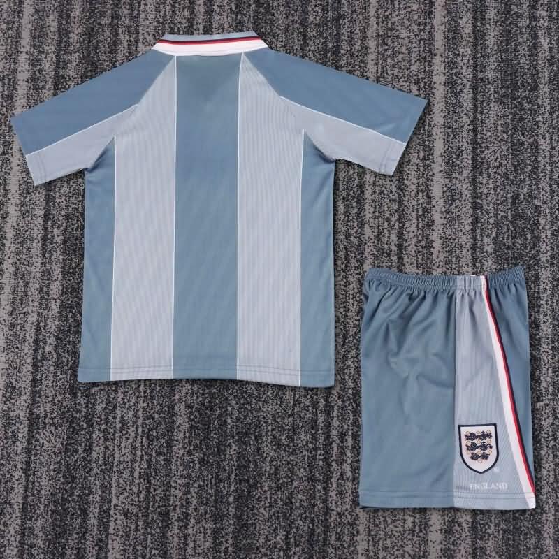 England 1996 Kids Away Soccer Jersey And Shorts