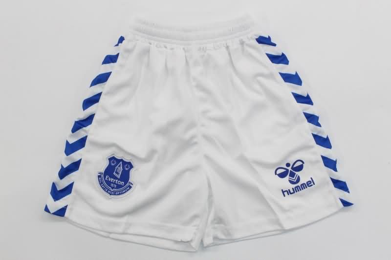Everton 23/24 Kids Home Soccer Jersey And Shorts