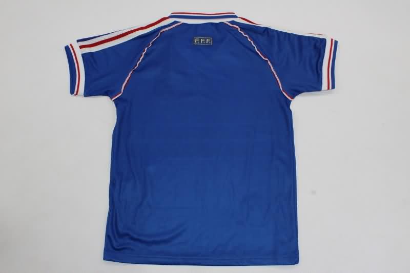 France 1998 Kids Home Soccer Jersey And Shorts