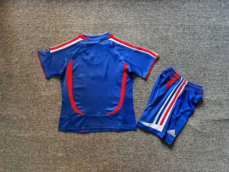 France 2006 Kids Home Soccer Jersey And Shorts