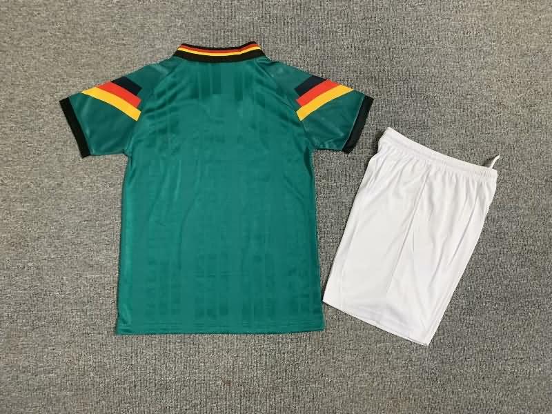 Germany 1992 Kids Away Soccer Jersey And Shorts